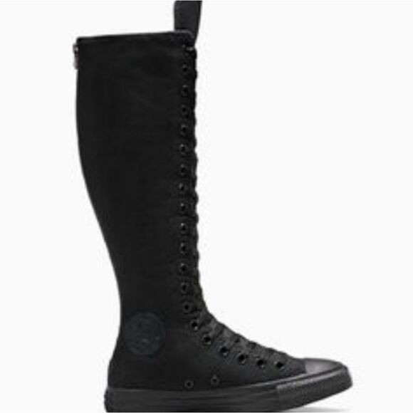 Converse Chuck Taylor All Star XXHi Lace-Up Sneakers- Black - Picture 4 of 14